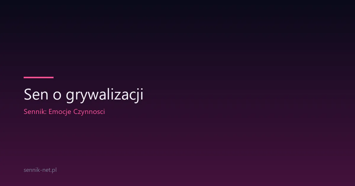 Sen o grywalizacji — co znaczą sny o punktach i poziomach