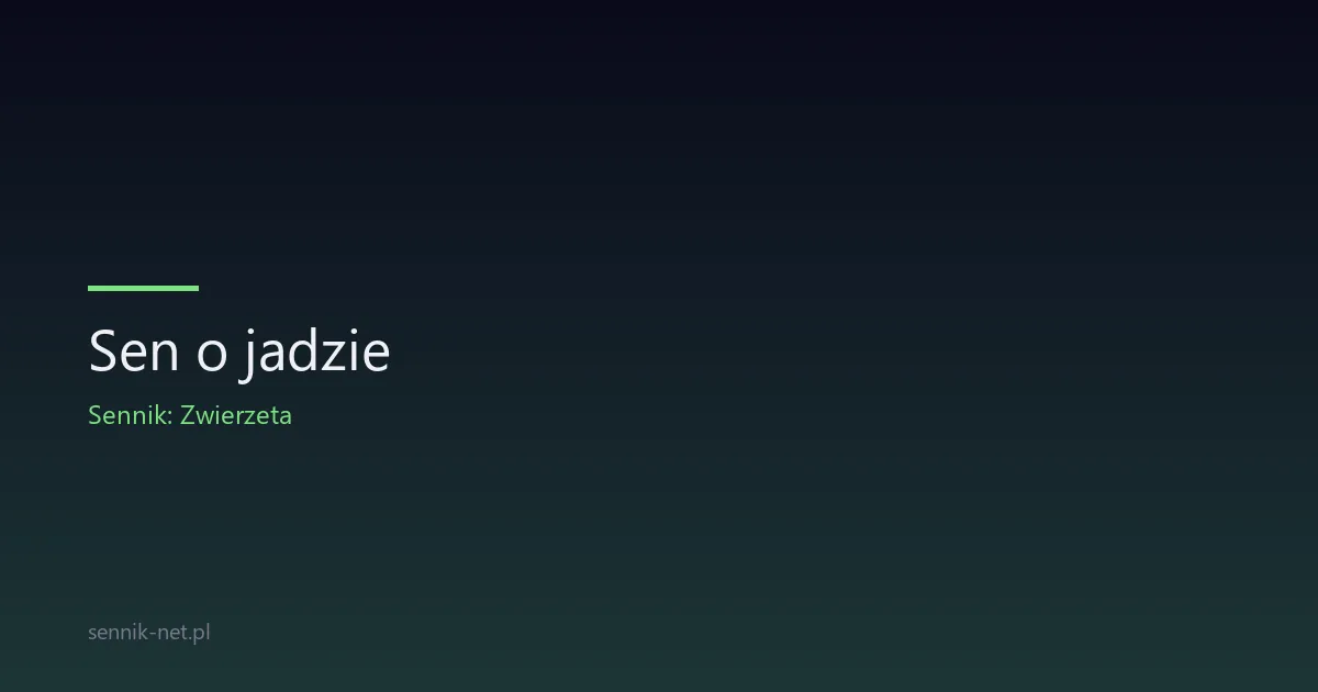 Sen o jadzie — co oznacza ukąszenie i otrucie we śnie