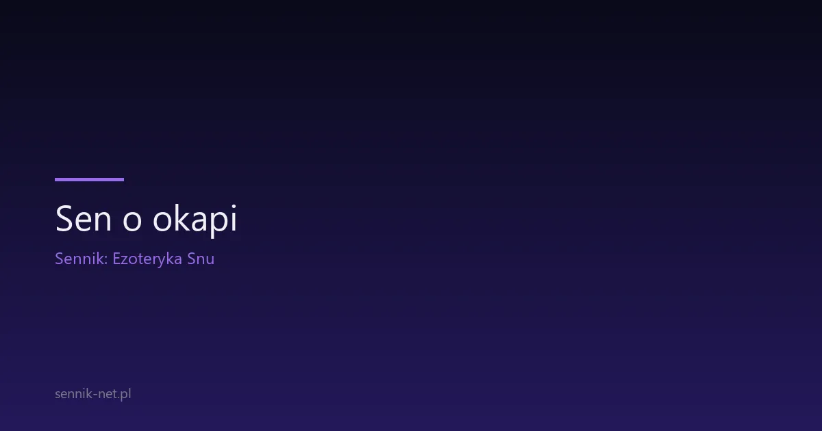 Sen o okapi — co oznacza to rzadkie zwierzę w marzeniach