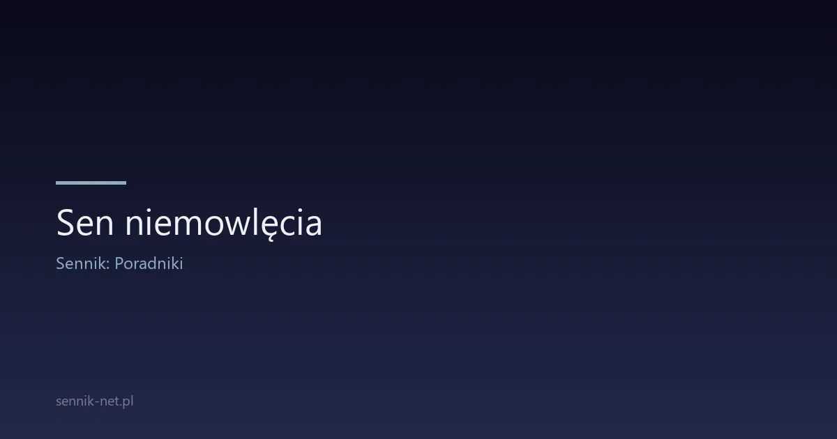 Sen niemowlęcia — regresje snu i jak sobie radzić