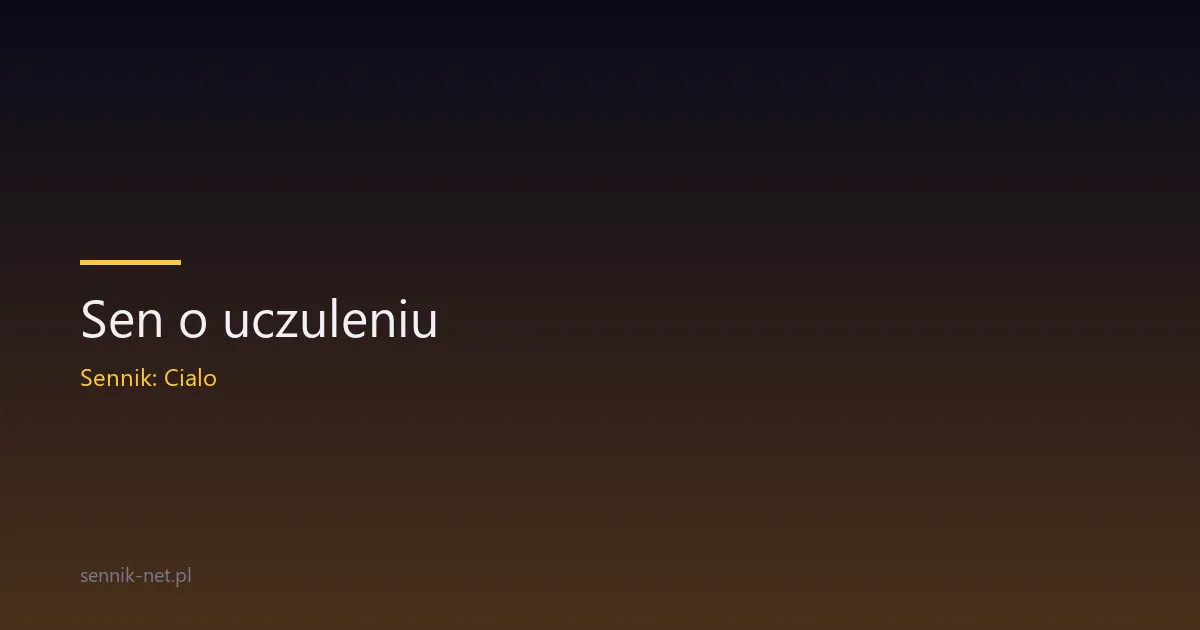 Sen o uczuleniu — co znaczy reakcja alergiczna we śnie